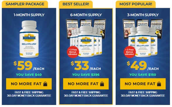 belly flush discount price